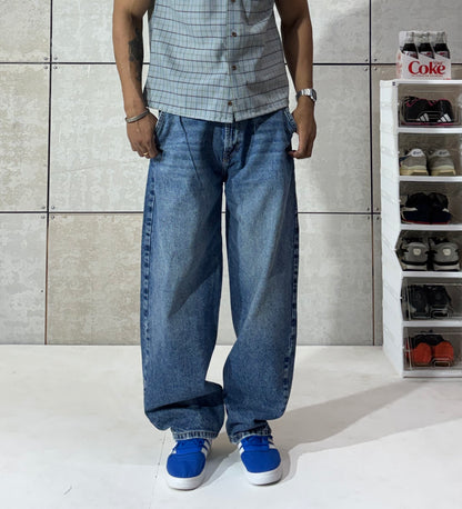 Men's Vintage Blue Balloon Denim