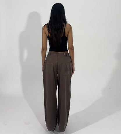 Relaxed Wide Leg Utility Women's Jeans