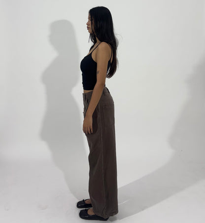Relaxed Wide Leg Utility Women's Jeans
