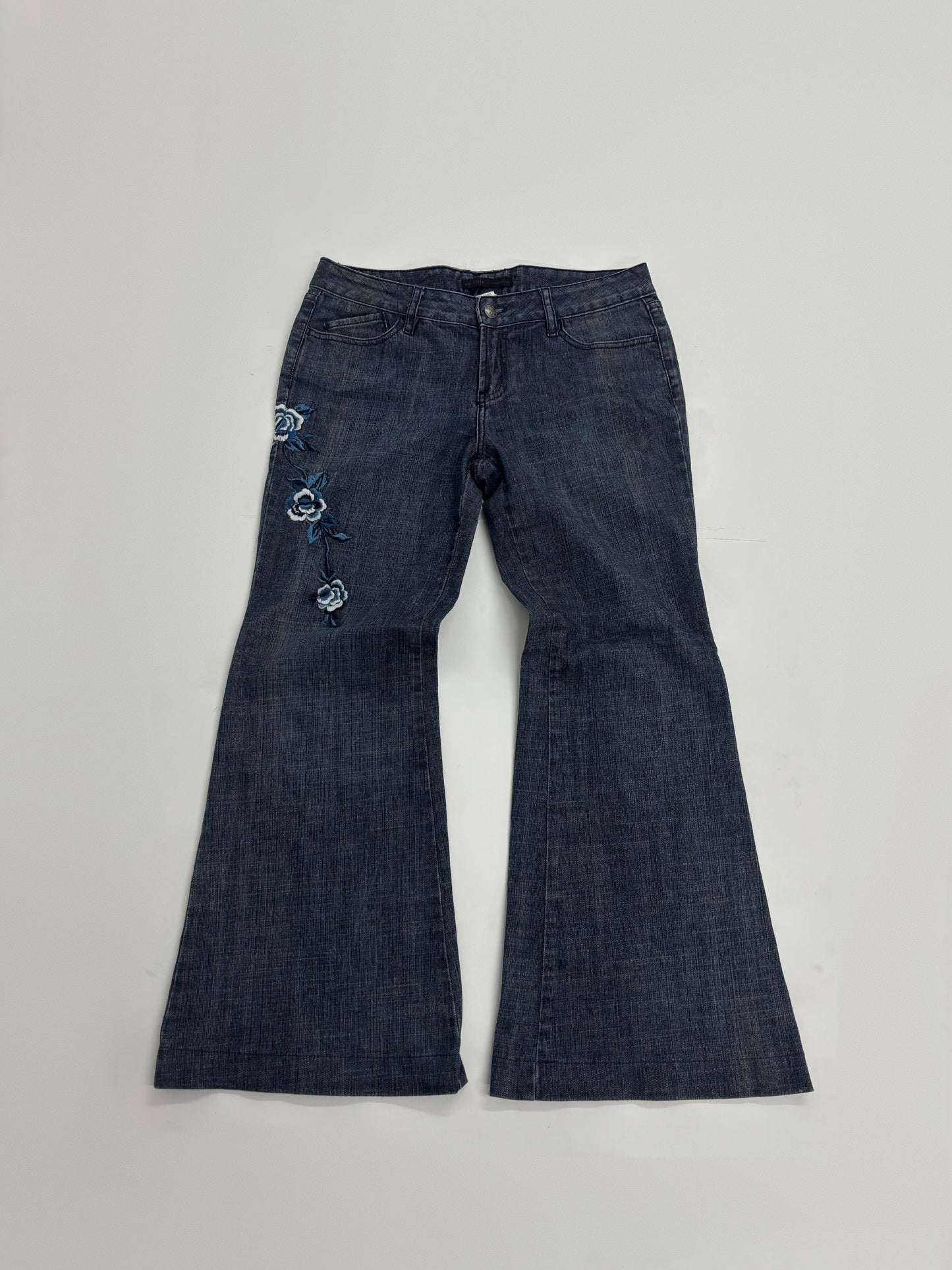 Embroidered Flared  Women's Jeans