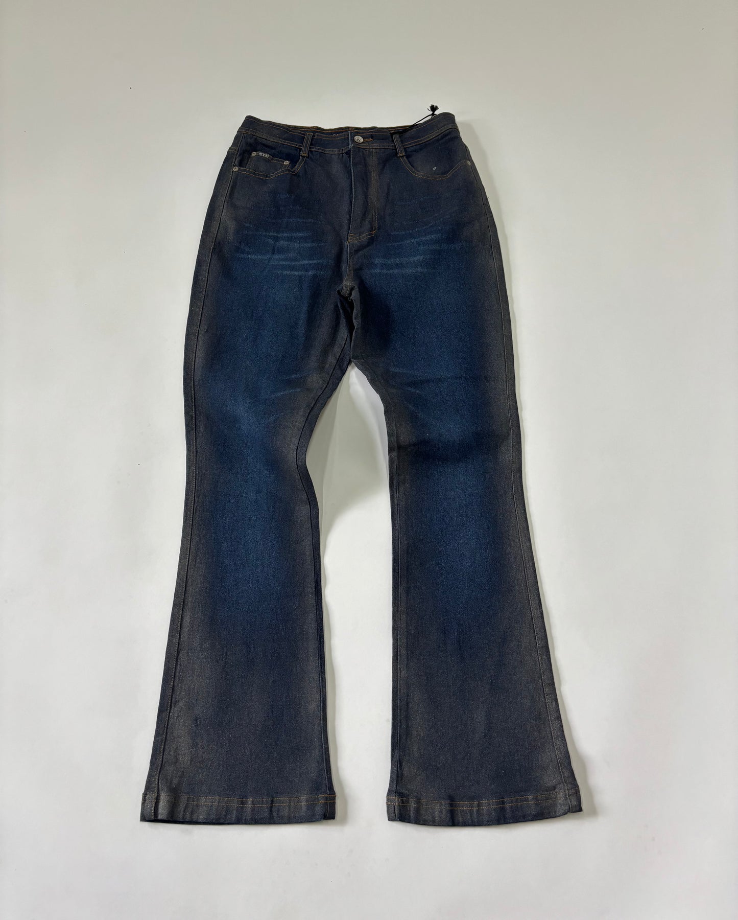 Dirt wash faded jeans