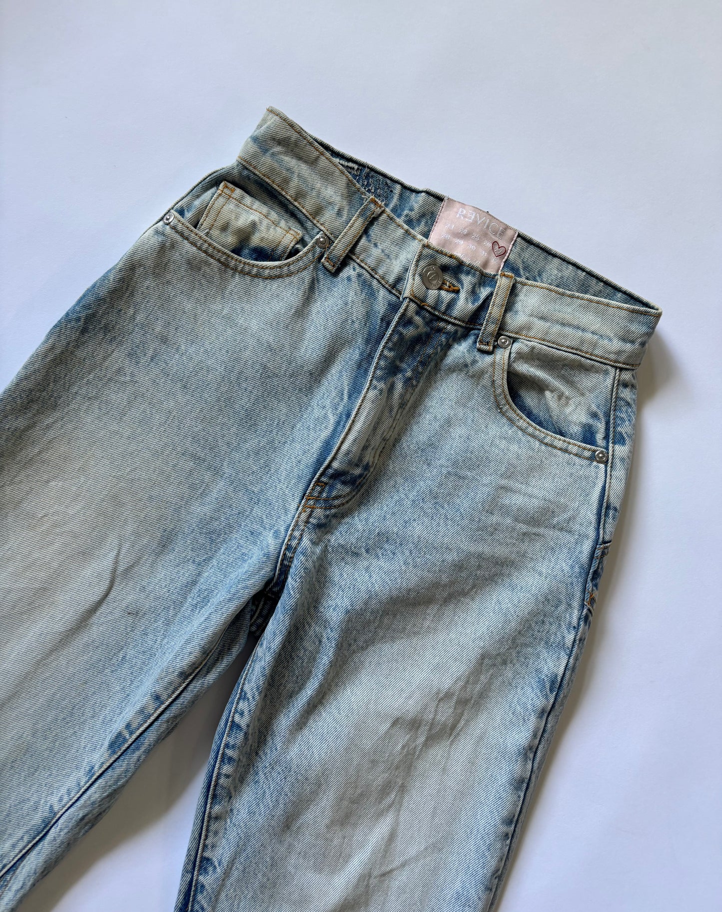 Star Detailed Wide Leg Women's Jeans