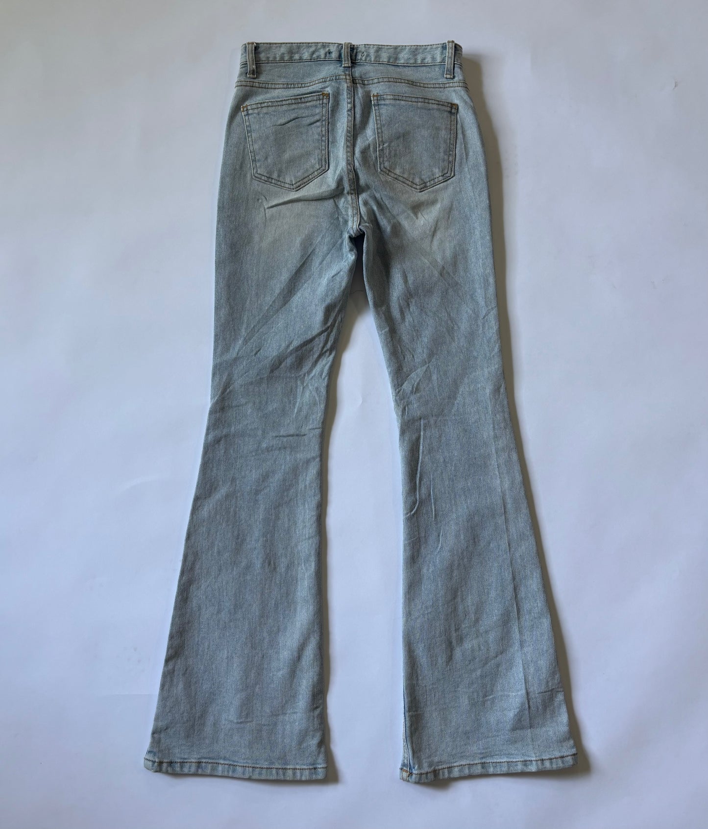 Light Wash Flared Women's Jeans