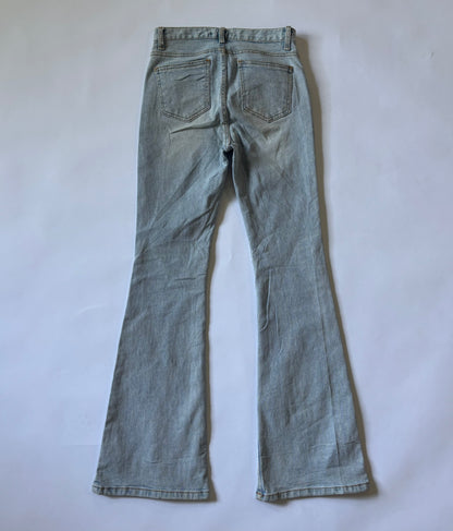 Light Wash Flared Women's Jeans