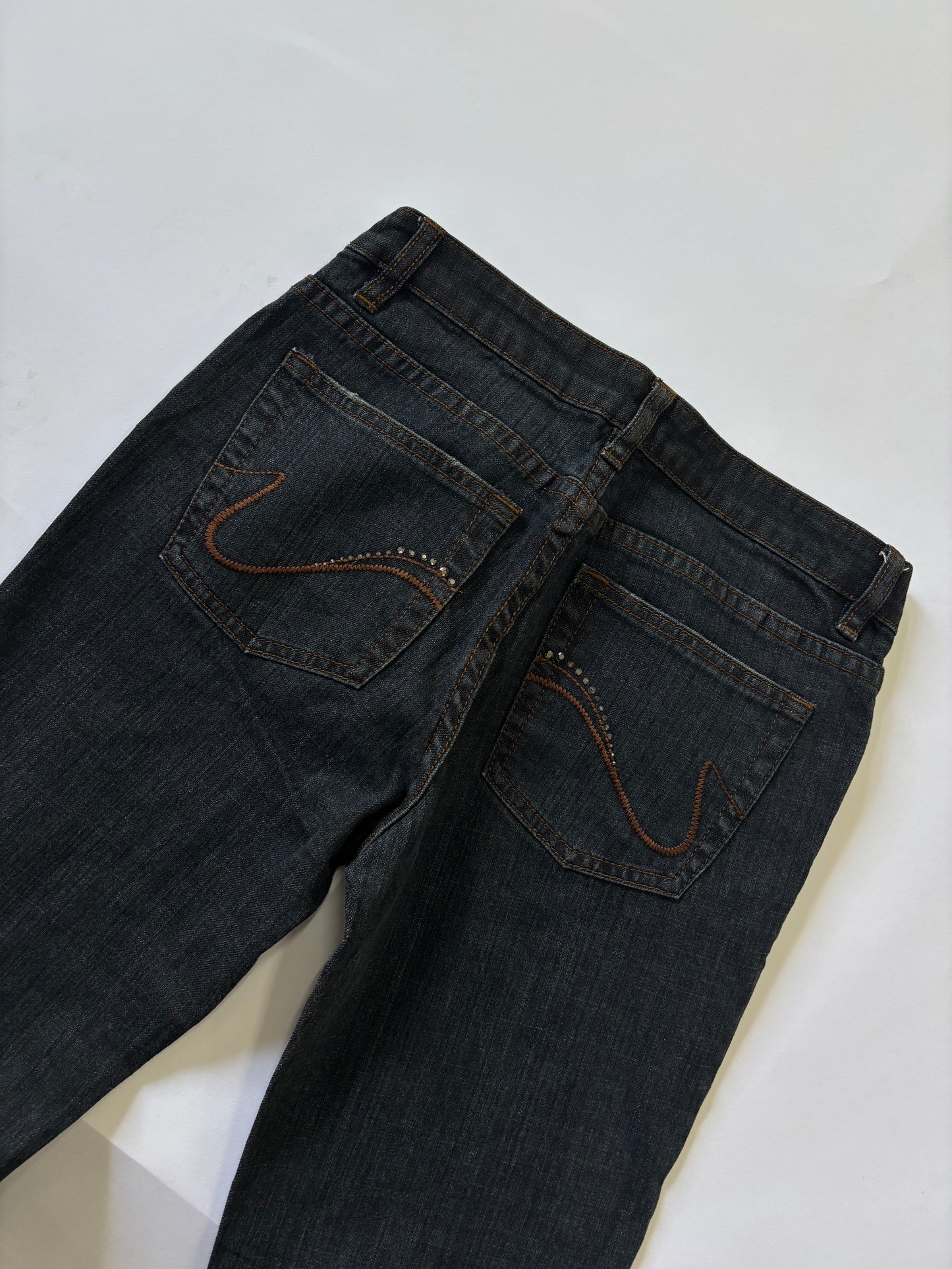 Dark Wash slight Bootcut Jeans