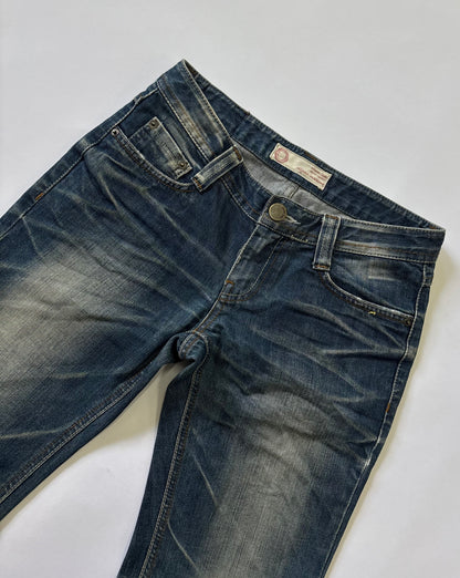 Vintage Medium Wash Flare Jeans