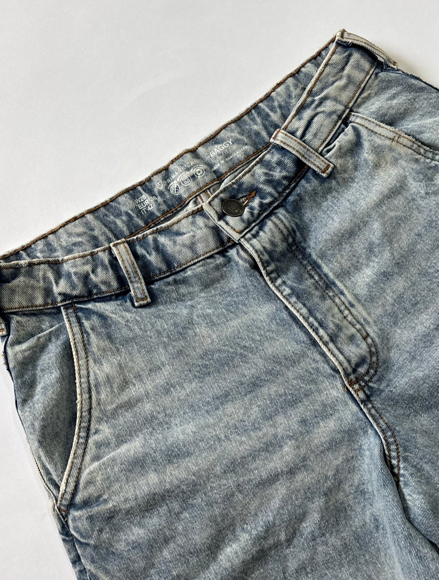 Vintage Washed Unisex Jort
