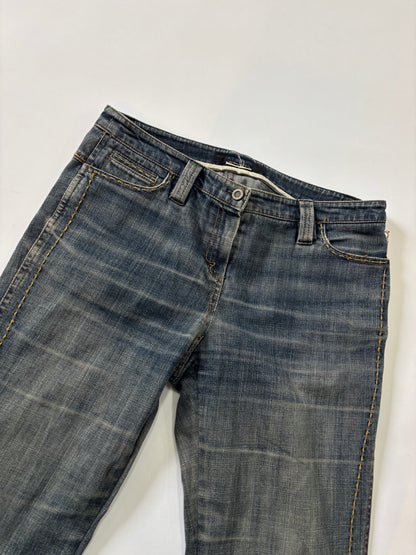 Vintage Wash Bootcut Unisex Jeans
