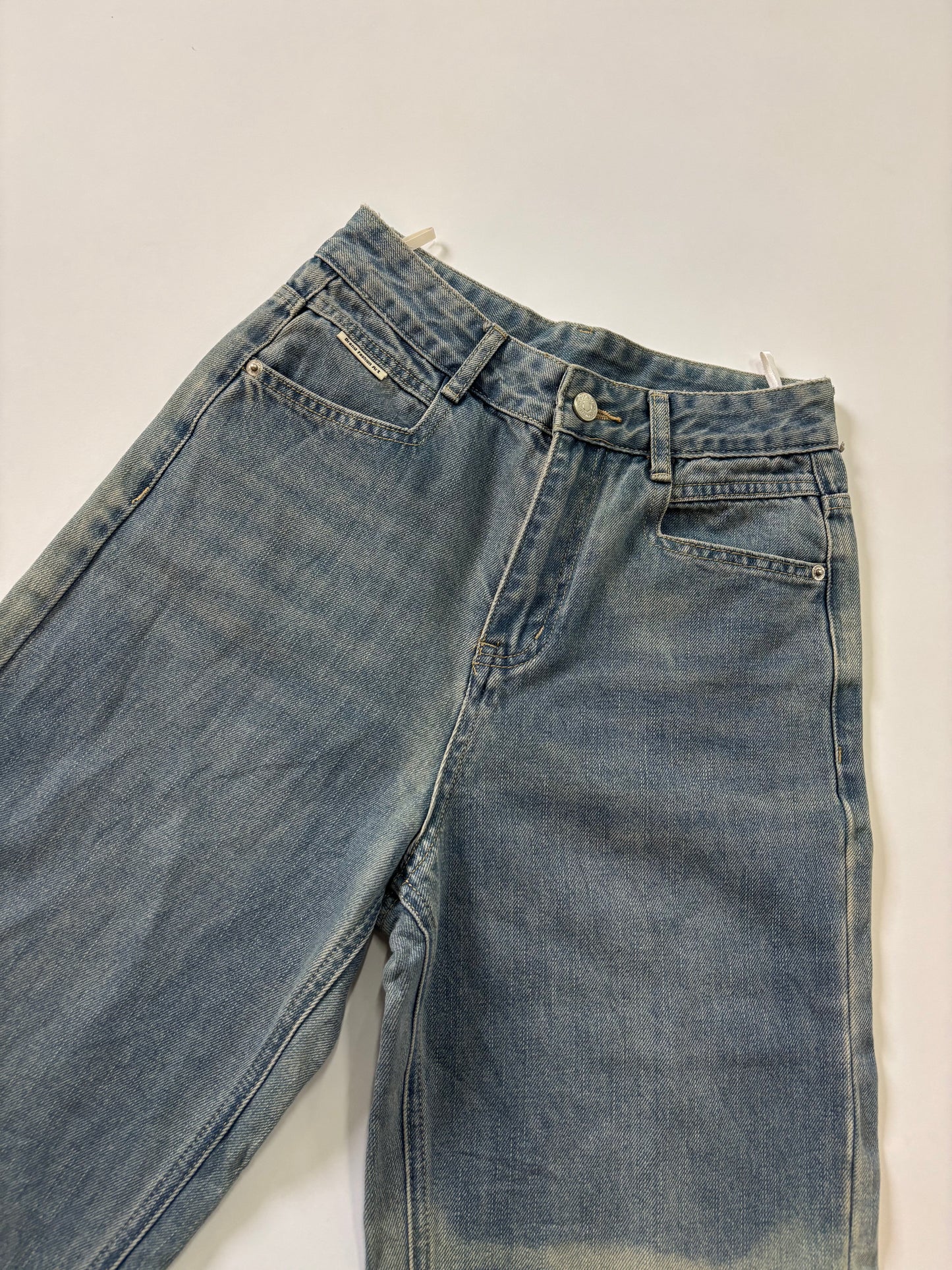 Light Wash Straight-Leg Women's Jeans