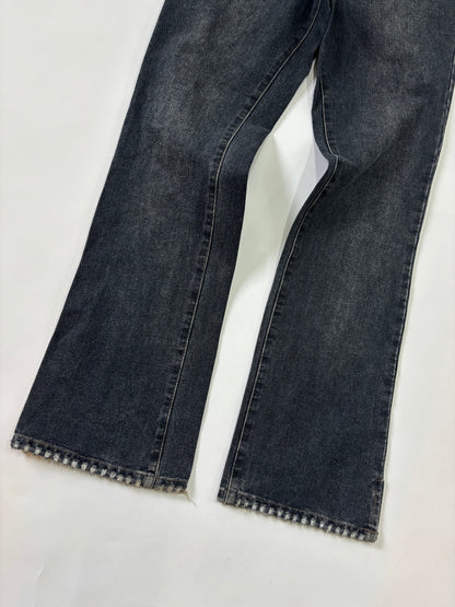 Vintage Wash Flared Women's Jeans