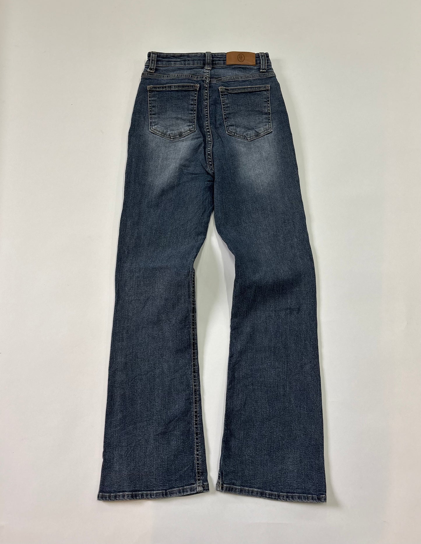 Vintage Wash Flared Women's Jeans