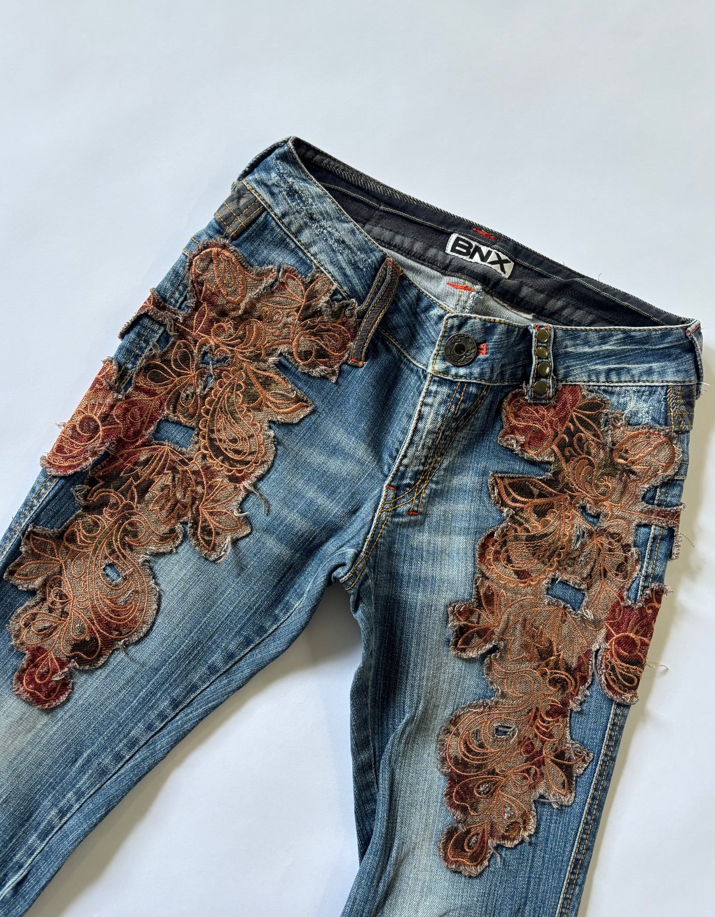 Embroidered Bootcut Women's Jeans
