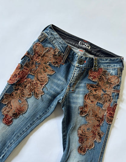 Embroidered Bootcut Women's Jeans