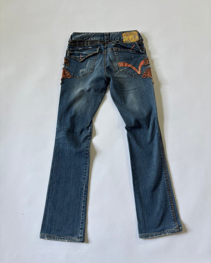 Embroidered Bootcut Women's Jeans