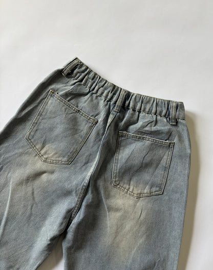 Panelled Wide-Leg Women's Jeans