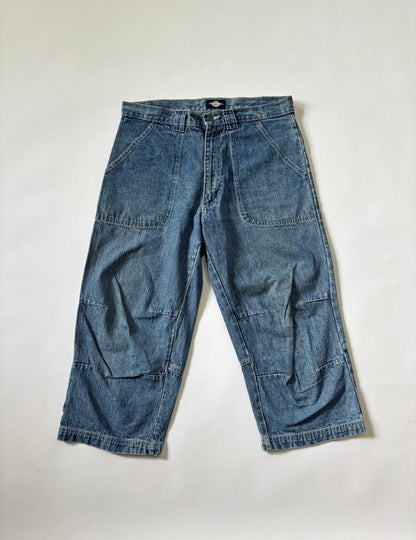 Women's Jorts Barrel Leg Light Wash