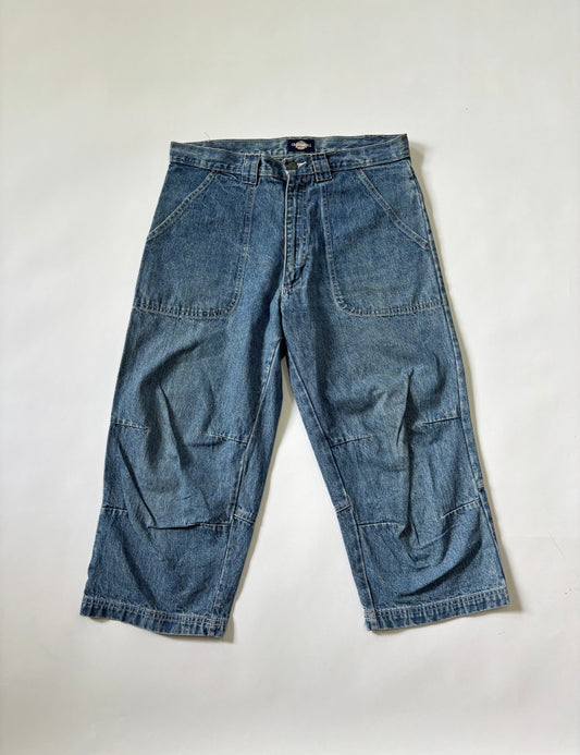Women's Jorts Barrel Leg Light Wash