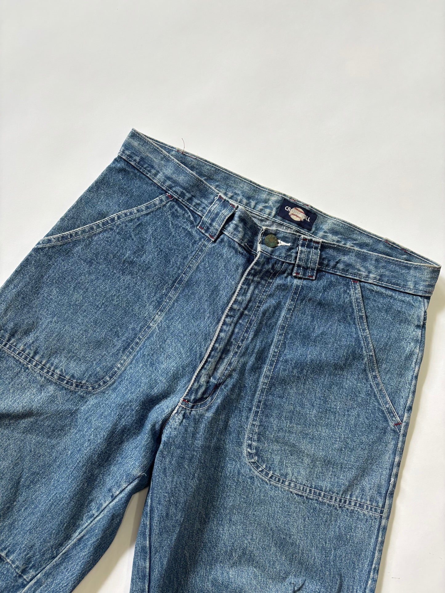 Women's Jorts Barrel Leg Light Wash