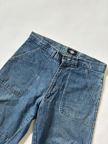 Women's Jorts Barrel Leg Light Wash