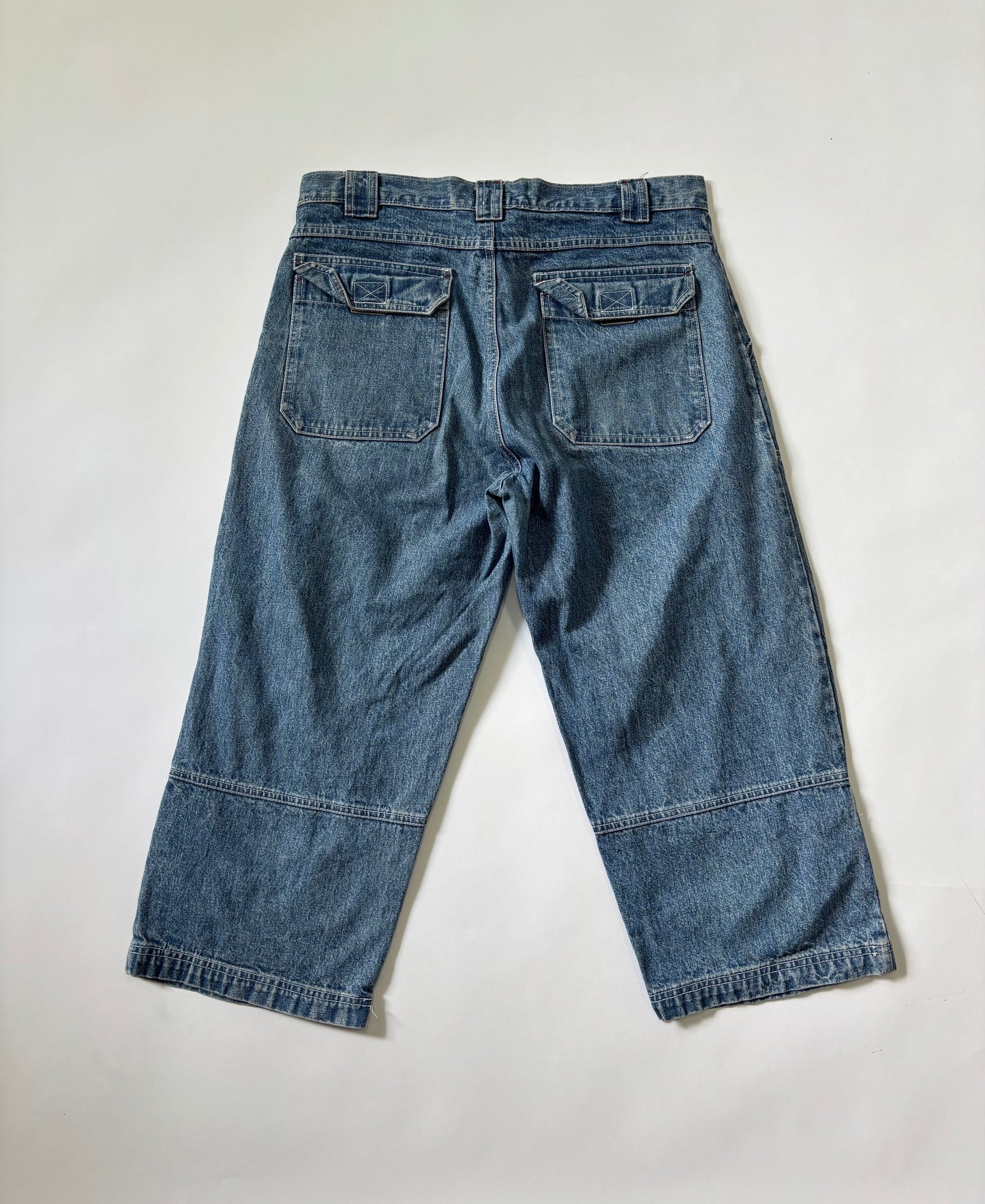 Women's Jorts Barrel Leg Light Wash